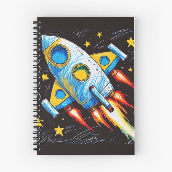 Item preview, Rocket Doodle for little adventurer designed and sold by mancikart.