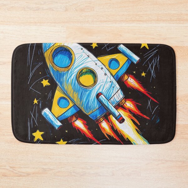 Item preview, Rocket Doodle for little adventurer designed and sold by mancikart.