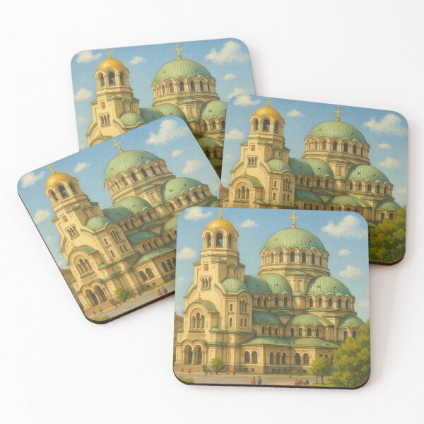 Item preview, Alexander Nevsky Cathedral and Vitosha Mountain, Sofia designed and sold by Aryabek.