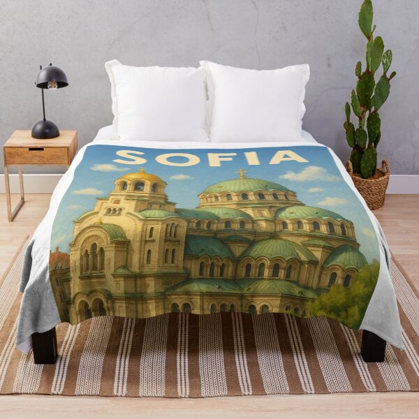 Item preview, Alexander Nevsky Cathedral and Vitosha Mountain, Sofia designed and sold by Aryabek.