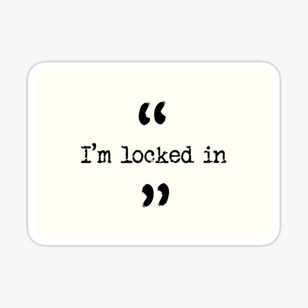 Item preview, Taskmaster | I’m Locked In designed and sold by eldram.