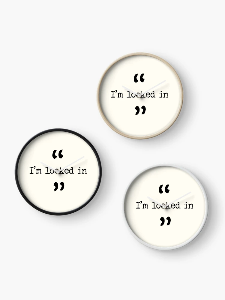 Thumbnail 3 of 4, Clock, Taskmaster | I’m Locked In designed and sold by eldram.