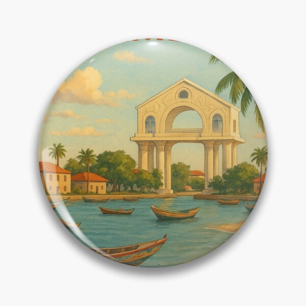 Item preview, Arch 22 and Painted Canoes, Banjul, Gambia designed and sold by Aryabek.