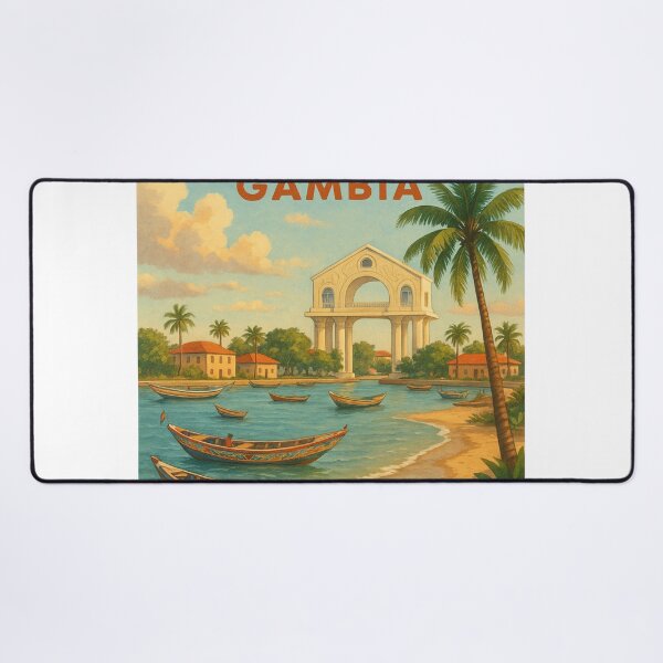 Item preview, Arch 22 and Painted Canoes, Banjul, Gambia designed and sold by Aryabek.