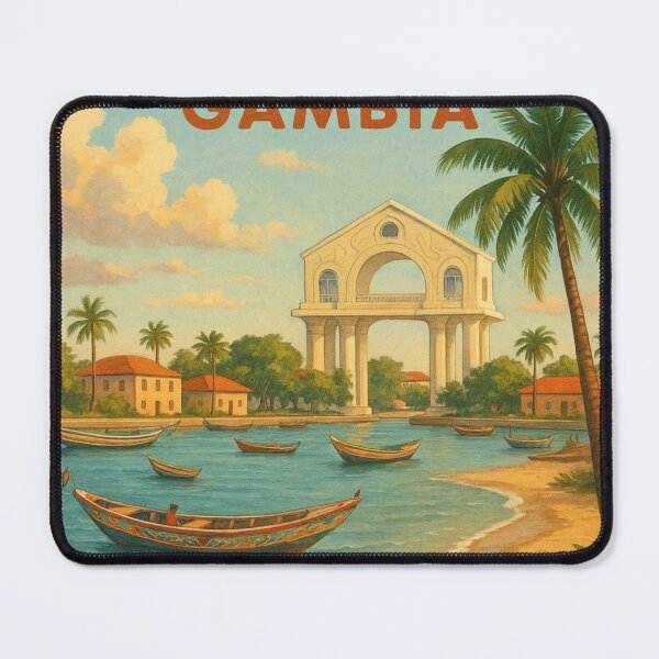 Item preview, Arch 22 and Painted Canoes, Banjul, Gambia designed and sold by Aryabek.