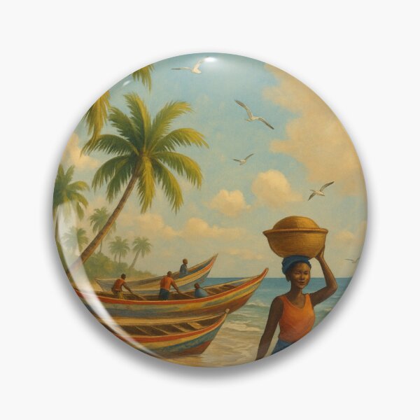 Item preview, Coastal Life in Serekunda, Gambia designed and sold by Aryabek.