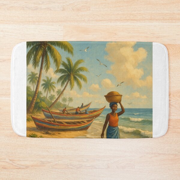 Item preview, Coastal Life in Serekunda, Gambia designed and sold by Aryabek.
