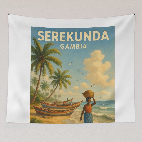 Item preview, Coastal Life in Serekunda, Gambia designed and sold by Aryabek.