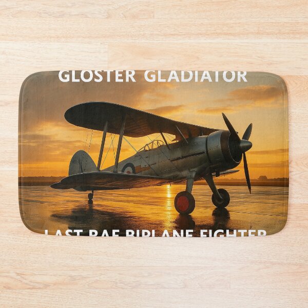Item preview, Gloster Gladiator Postcard No. 2 designed and sold by Skyframe Aviation.