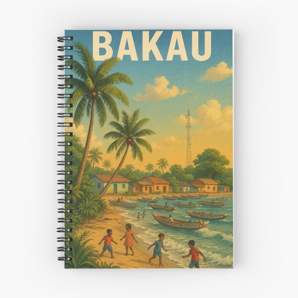 Item preview, Children Playing on Bakau Beach, Gambia designed and sold by Aryabek.