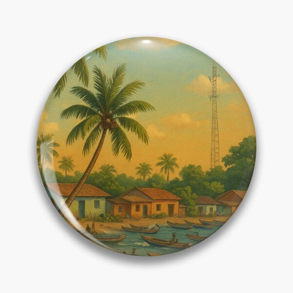 Item preview, Children Playing on Bakau Beach, Gambia designed and sold by Aryabek.
