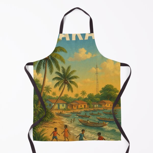 Item preview, Children Playing on Bakau Beach, Gambia designed and sold by Aryabek.