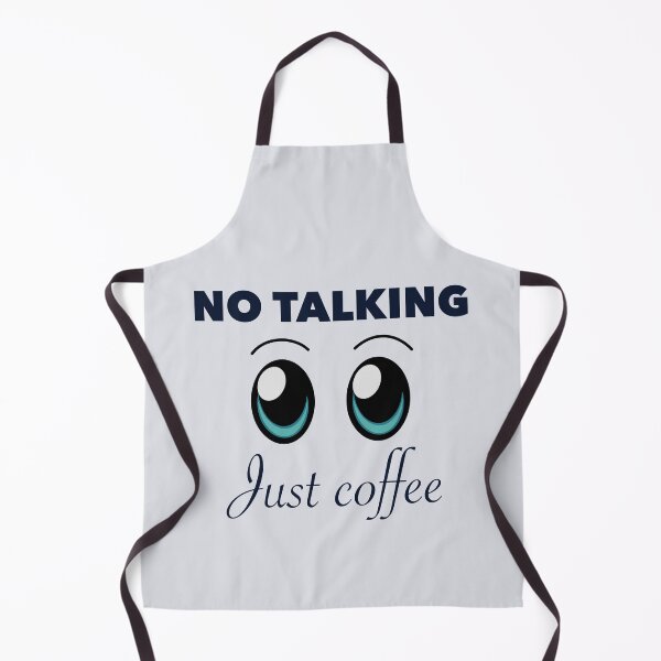 Item preview, No Talking, Just Coffee designed and sold by OTCreativeLab.