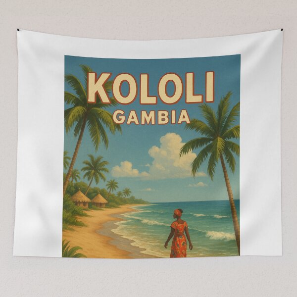 Item preview, Coastal Walk in Kololi, Gambia designed and sold by Aryabek.