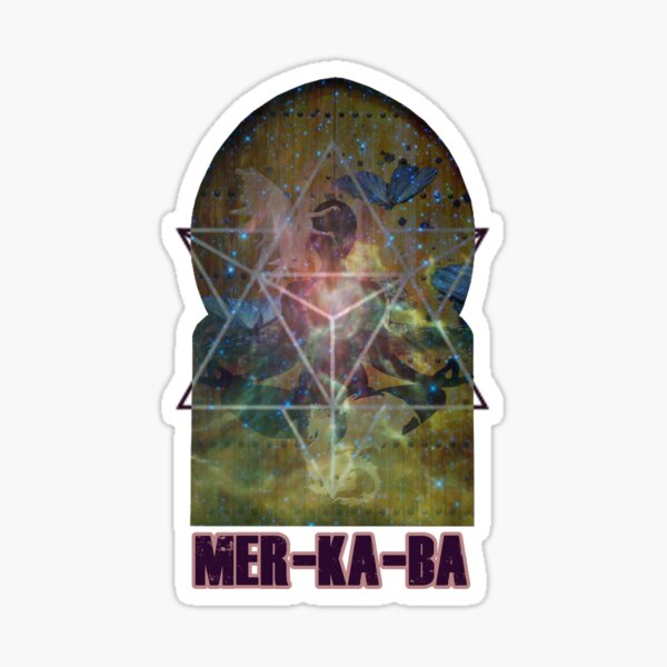 MER-KA-BA Sticker