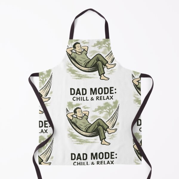 Item preview, Dad Mode: Chill & Relax – Laid-back Brushstroke Art designed and sold by The-Daily-Drape.