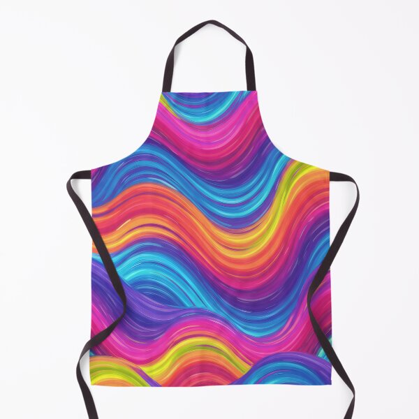 Item preview, Vibrant Colorful Wave Background – Energetic Blue Pink Yellow Flow designed and sold by Unlimited-Style.