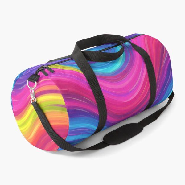 Item preview, Vibrant Colorful Wave Background – Energetic Blue Pink Yellow Flow designed and sold by Unlimited-Style.