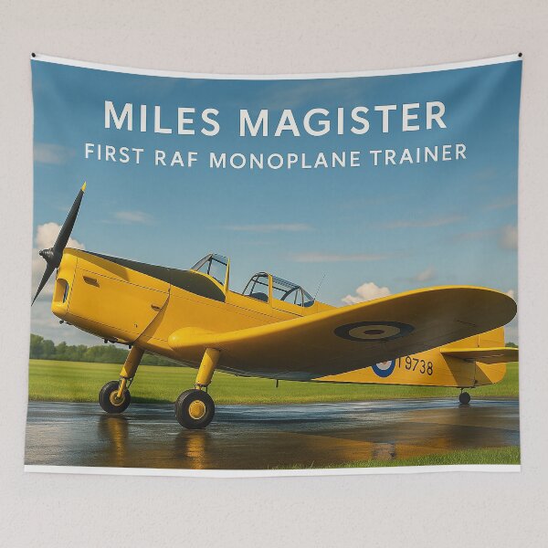 Aperçu de l'œuvre Miles Magister créée et vendue par Skyframe Aviation.