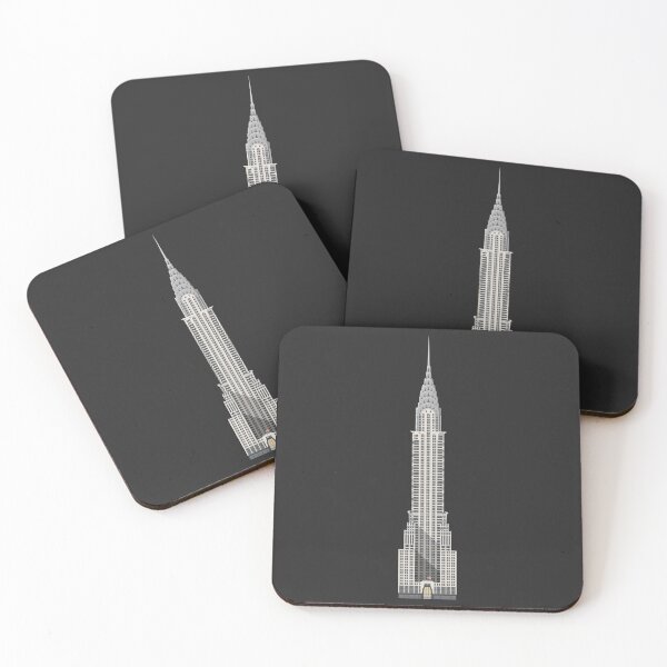 Item preview, The Chrysler Building New York Architectural Illustration designed and sold by archetype prints.