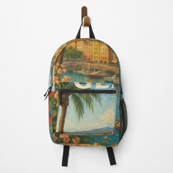 Item preview, Boats Along the Genova Marina designed and sold by Aryabek.