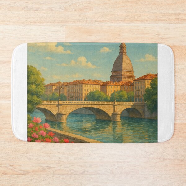 Item preview, Mole Antonelliana over the Po River, Torino designed and sold by Aryabek.