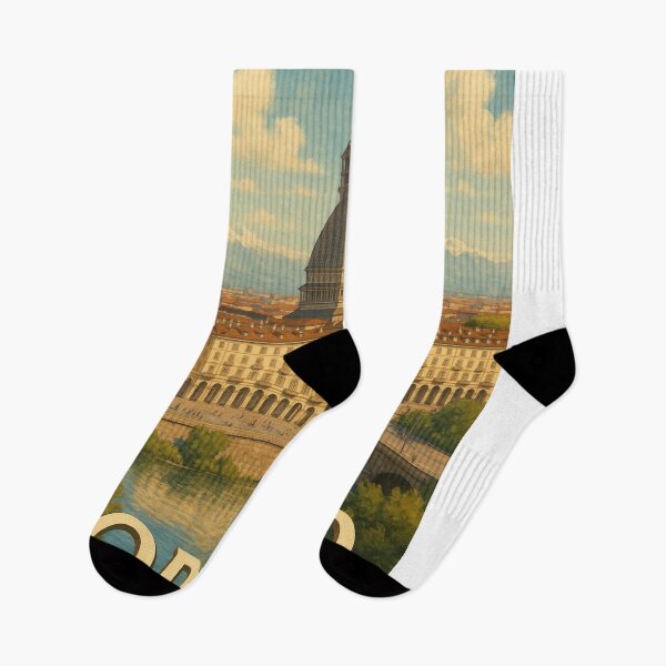 Item preview, Torino Cityscape with the Alps designed and sold by Aryabek.