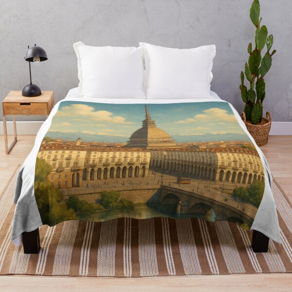 Item preview, Torino Cityscape with the Alps designed and sold by Aryabek.