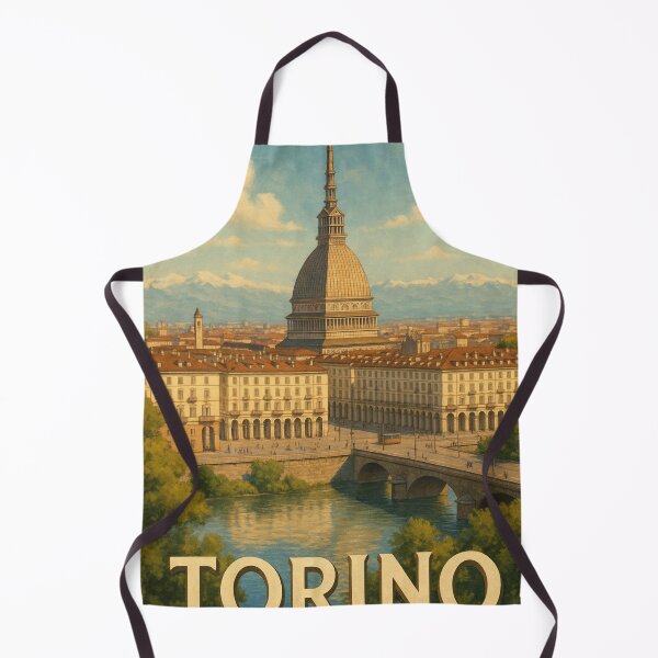 Item preview, Torino Cityscape with the Alps designed and sold by Aryabek.