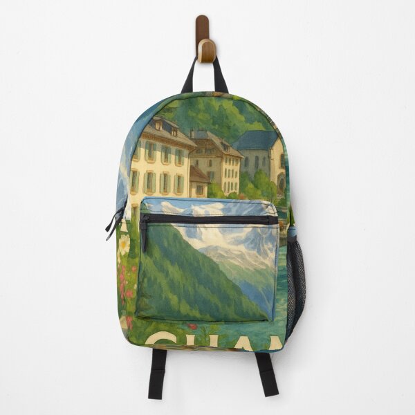 Item preview, Chamonix-Mont-Blanc Village and River designed and sold by Aryabek.