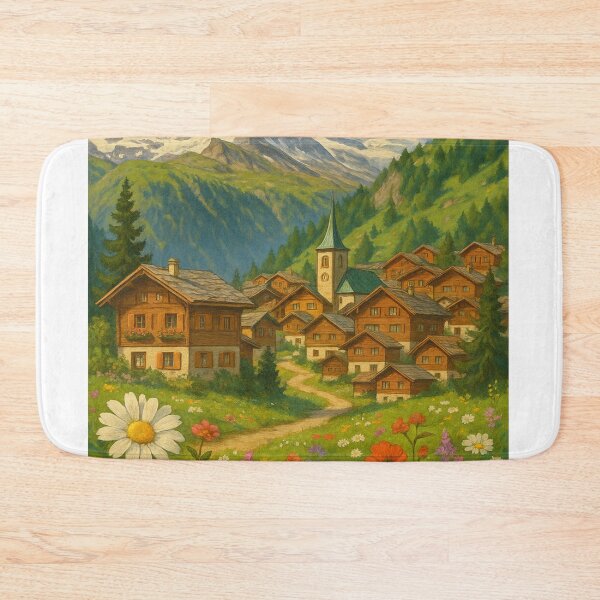 Item preview, Zermatt Village and the Matterhorn
designed and sold by Aryabek.