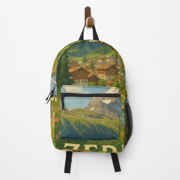 Item preview, Matterhorn Over Zermatt Chalets designed and sold by Aryabek.