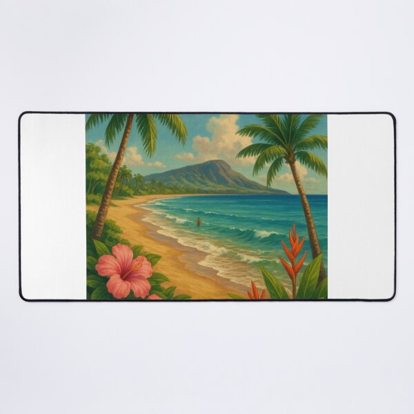 Item preview, Kaanapali Beach on the Island of Maui designed and sold by Aryabek.