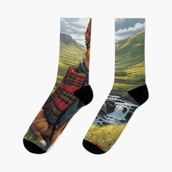 Item preview, Puppy wearing a Kilt while visiting Scotland designed and sold by Colin Bentham.
