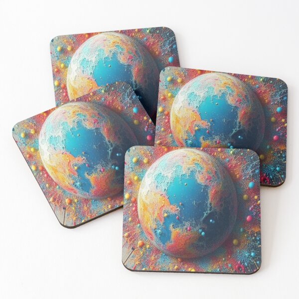 Item preview, Earth in colors designed and sold by ARTFINSTORE.