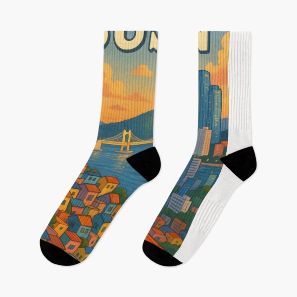Item preview, Busan Skyline & Gwangan Bridge at Sunset designed and sold by Places On Earth.