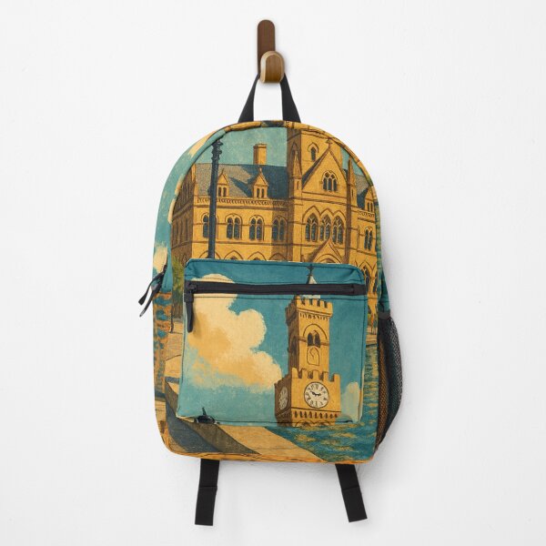 Item preview, Bradford City Hall Tower at Sunset designed and sold by Places On Earth.