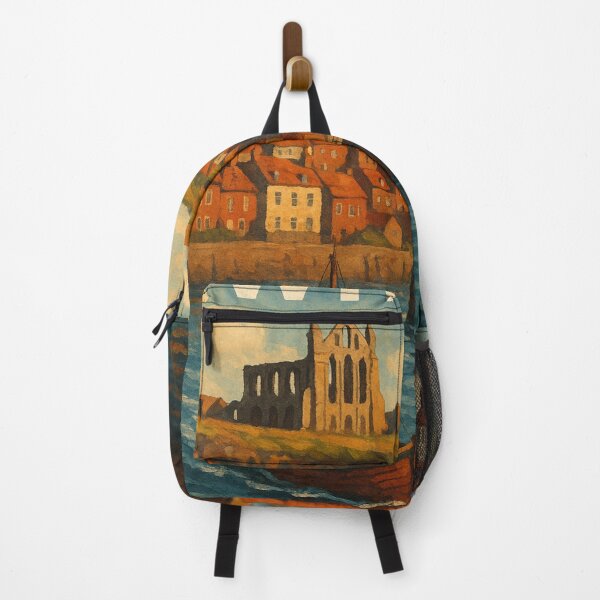 Item preview, Lighthouse and Abbey in Whitby Harbour designed and sold by Places On Earth.