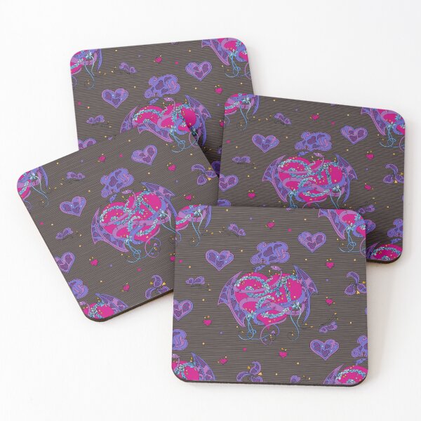 Item preview, Dragonheart Pattern – Love & Magic Repeating Design designed and sold by Drinn Gardt.