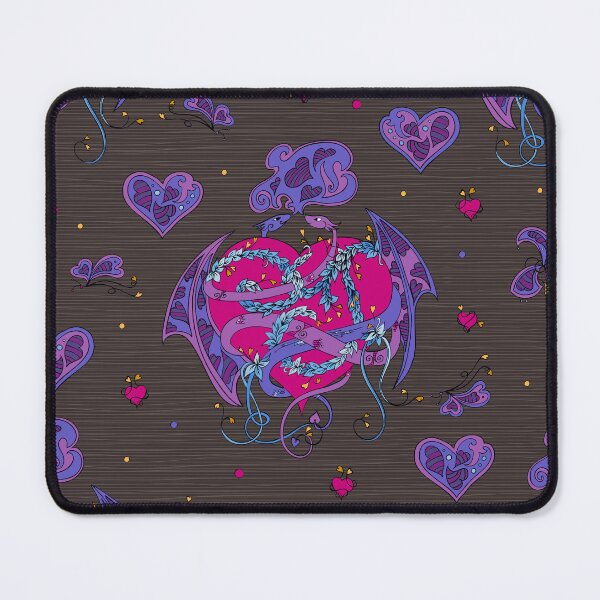 Item preview, Dragonheart Pattern – Love & Magic Repeating Design designed and sold by Drinn Gardt.