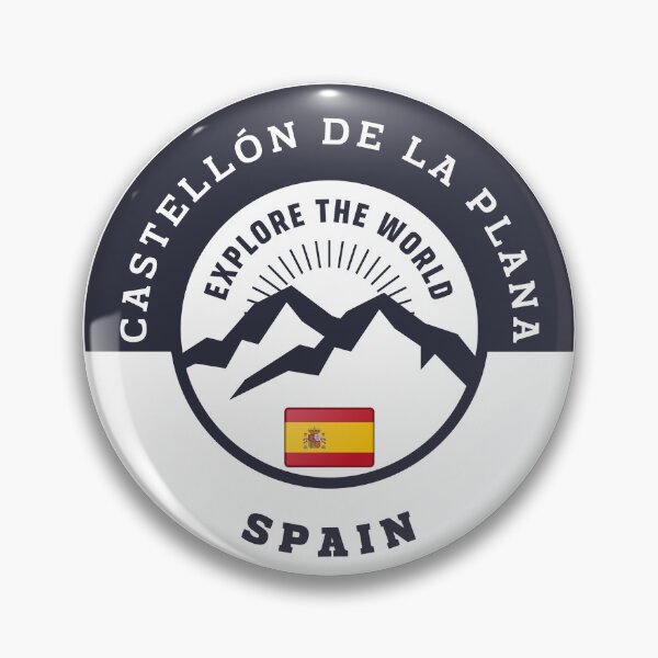 Item preview, Castellón de la Plana Spain Black and White Crest designed and sold by World Designs.
