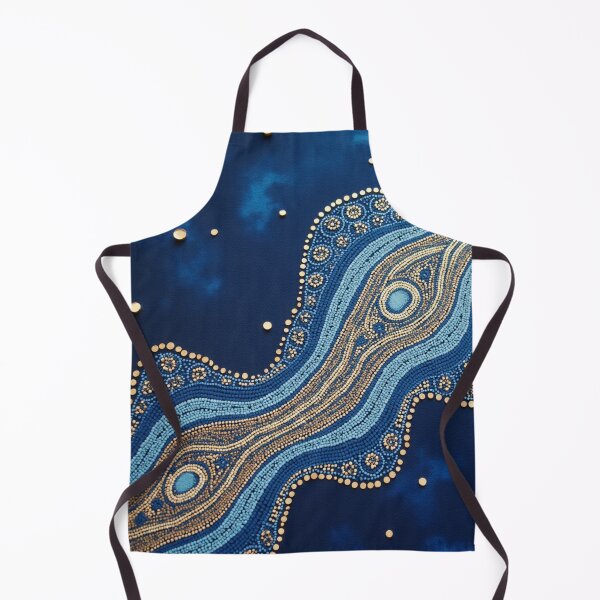 Item preview, Aboriginal Inspired Dot Art - An Unexplored In The Ocean designed and sold by GrinGalore.