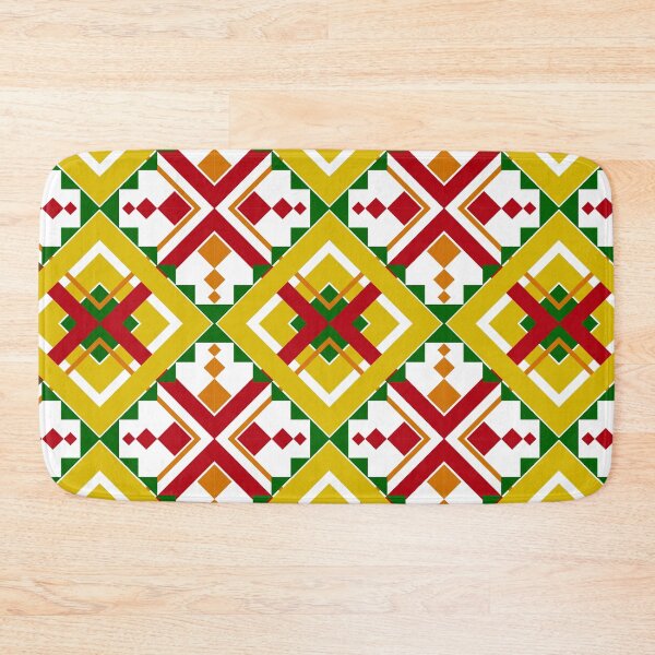 Item preview, Colorful abstract geometric ethnic pattern. designed and sold by Aesthetic shapes design.