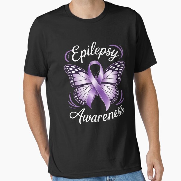 Item preview, Epilepsy Awareness Butterfly Ribbon Ribbon Support designed and sold by axelvic.