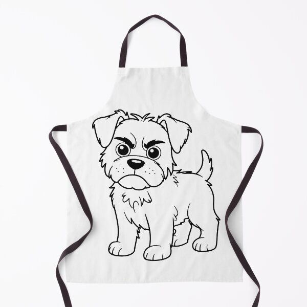 Item preview, Grumpy Dog | Cute little angry dog designed and sold by RedCircleArt.