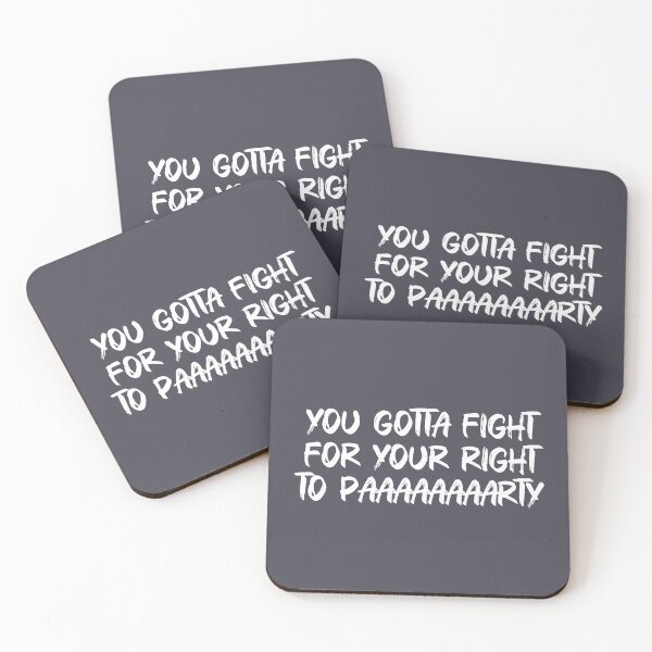 Item preview, fight for your right, white designed and sold by perezzzoso.