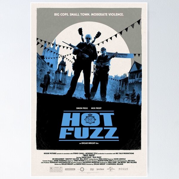 Item preview, Hot Fuzz (2007) designed and sold by maxhowarde.