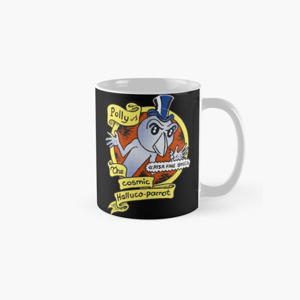Polly the cosmic Halluco-parrot! Classic Mug