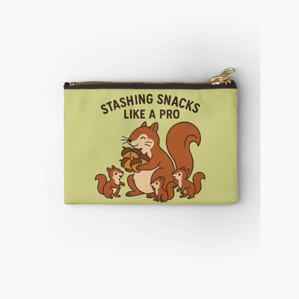 Item preview, Stashing Snacks Like a Pro – Funny Squirrel Parenting Design designed and sold by Meandmyshop.