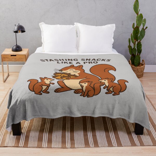 Item preview, Stashing Snacks Like a Pro – Funny Squirrel Parenting Design designed and sold by Meandmyshop.